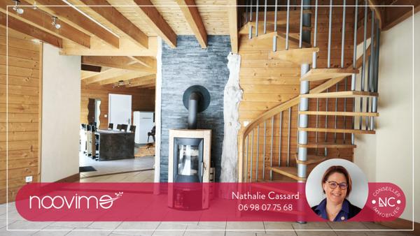 Maison 2008 ossature bois 177 m² 4 Chambres sur 8000 m²