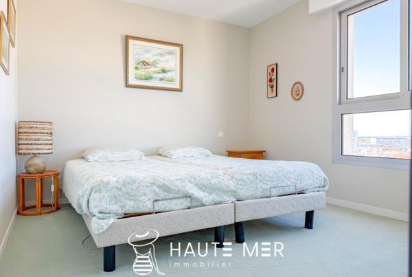 PALME – Appartement T3 face à l’océan avec terrasse et garage