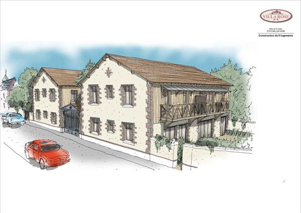 Appartement Neuf - Ballan Mire 3 pièce(s) 55.67 m2 Balcon et parking