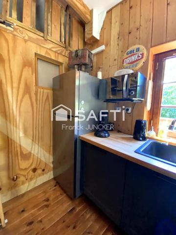 Chalet rénové en bord d’eau, rare à Clécy