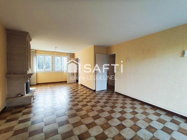 Maison familiale à rafraîchir  8 pièces 155 m² sur sous-sol total