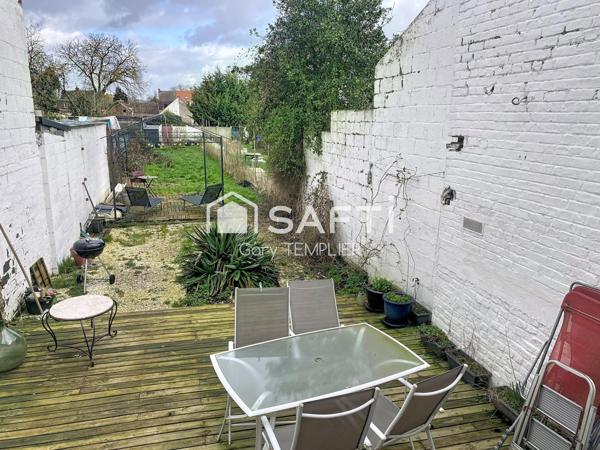 Maison sans travaux-Au calme en impasse à Denain !