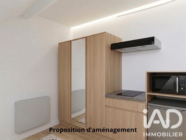 Studio à vendre 10,42 m² Paris 9