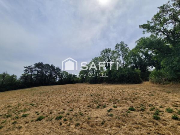 Terrain à bâtir de 12 037 m² avec vue panoramique – Salives