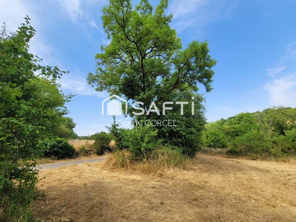 Terrain à bâtir de 12 037 m² avec vue panoramique – Salives