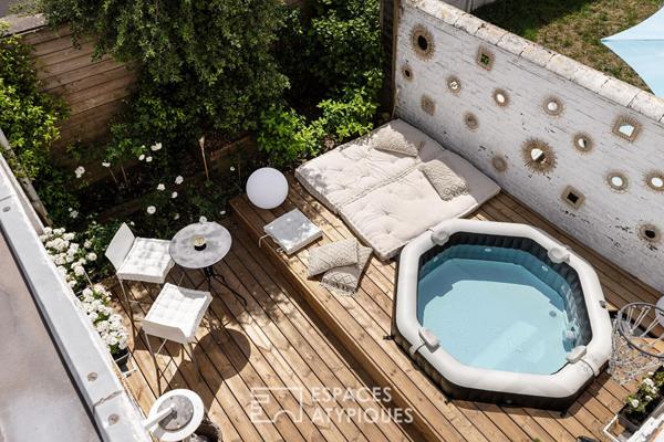 Maison de famille aux volumes pluriels avec jardin