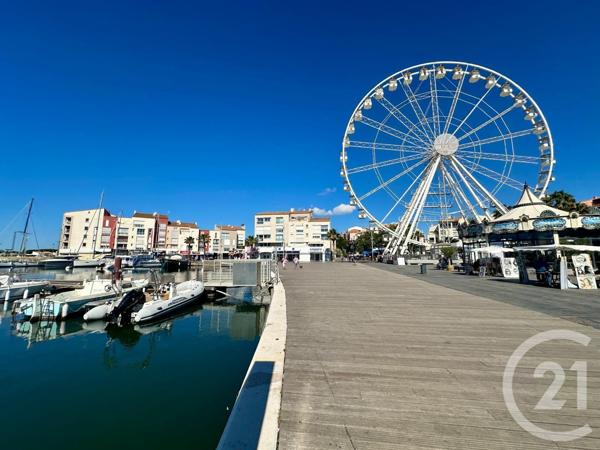 Appartement T2 à vendre  2 pièces - 36,89 m2 LE CAP D AGDE - 34