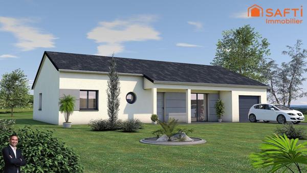 Superbe terrain constructible de 10,75 ares, libre de constructeur et hors lotissement !