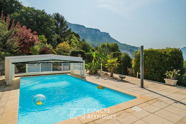 Villa avec piscine et vue panoramique