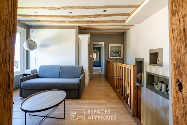 La maison de caractère rénovée avec jardin à proximité du centre-ville