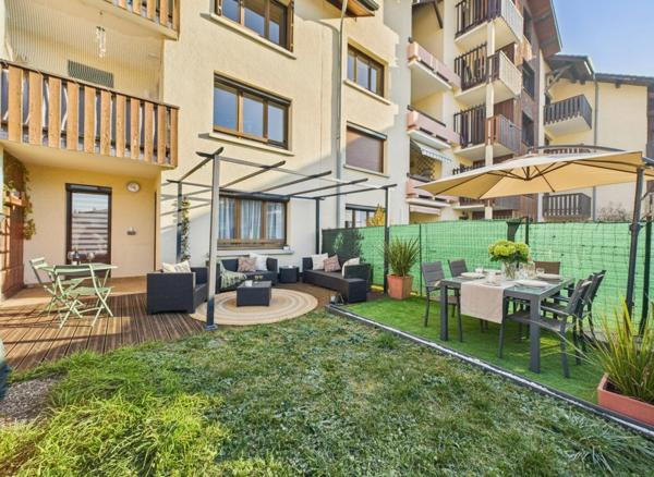 Appartement à vendre appartement rez de jardin 3 pièces GILLY SUR ISERE (73)