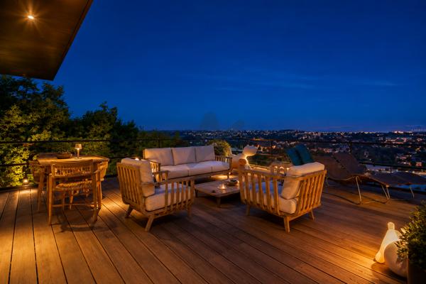 Couzon au Mont d'Or- Maison contemporaine avec vue panoramique Saône - 4 chambres