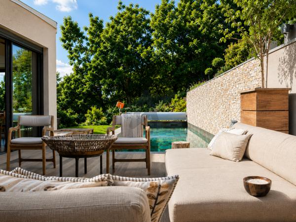Couzon au Mont d'Or- Maison contemporaine avec vue panoramique Saône - 4 chambres