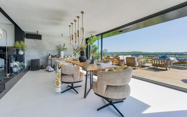 Couzon au Mont d'Or- Maison contemporaine avec vue panoramique Saône - 4 chambres