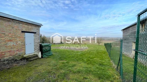 À vendre : grand terrain à Inaumont, multiples usages !