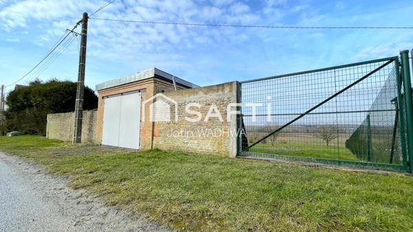 À vendre : grand terrain à Inaumont, multiples usages !