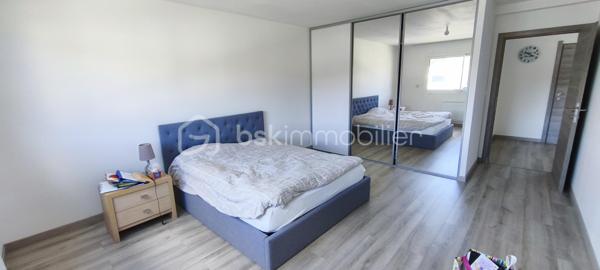 Découvrez cette superbe maison contemporaine de 229 M2, offrant de beaux volumes, une luminosité exceptionnelle et des prestations idéales pour une vie de famille.
Dés l'entrée, vous serez séduits par sa spacieuse pièce de vie baignée de lumière, ouverte sur l'extérieur créant un cadre de vie chaleureux et convivial.
Elle propose 5 belles chambres dont une au rez-de-chaussée permettant une véritable autonomie de plain pied, 1 salle de bain et une salle d'eau, 2 wc indépendants (un à l'étage et un au rez-de-chaussée), un grand garage offrant un bel espace de stationnement et de rangement.
A l'extérieur, vous profiterez d'un jardin de 700m2 ainsi que d'une terrasse carrelée. 
Située dans un village recherché, cette maison bénéficie d'un emplacement privilégié, à proximité de toutes commodités, des axes autoroutiers et du CHU Sud.
A visiter sans tarder !!