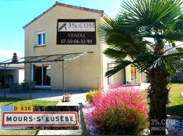 Grande Villa de 121m2 + 589m2 de Terrain + Piscine + Abri-voiture  Mours-Saint-Eusèbe (26540)