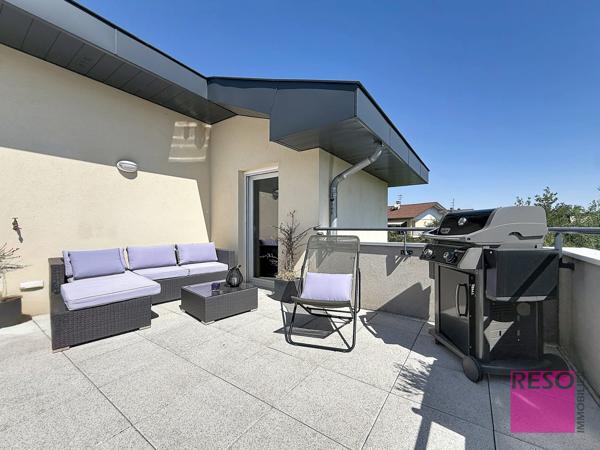 Terrasse 35 m² – Vue exceptionnelle sur les montagnes