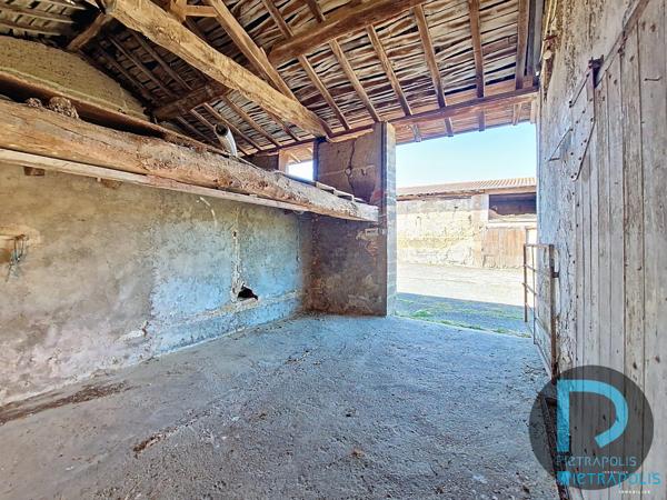 Ancien corps de ferme avec dépendances 4,5 ha 01390 ST MARCEL