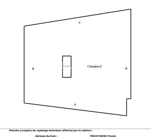 Appartement 3 pièces - 70m2 - Paris 18