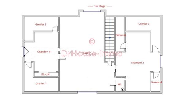 Maison à vendre 6 pièces de 145 m²