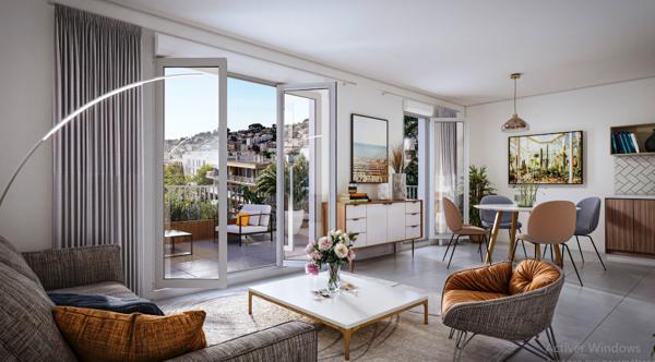 T4 aperçu mer dernier étage LA CIOTAT - 700 000