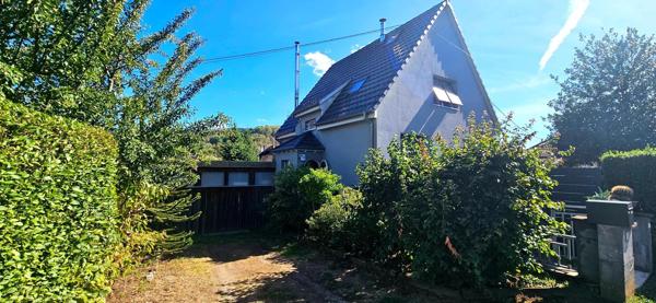 SCHIRMECK – Maison familiale avec atelier de 65 m², terrain et vue montagnes