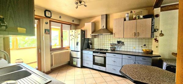 SCHIRMECK – Maison familiale avec atelier de 65 m², terrain et vue montagnes