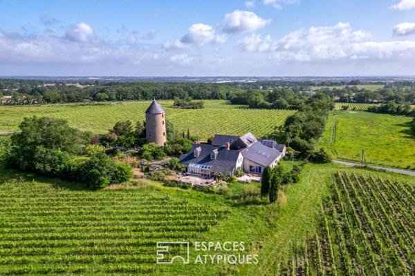 Propriété d’exception au coeur des vignes