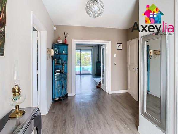 Roanne (42300) A VENDRE- ROANNE- MAISON D'ARCHITECTE SUR TERRAIN AVEC PISCINE