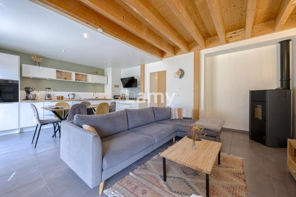 Maison jumelée à 300 mètres du lac