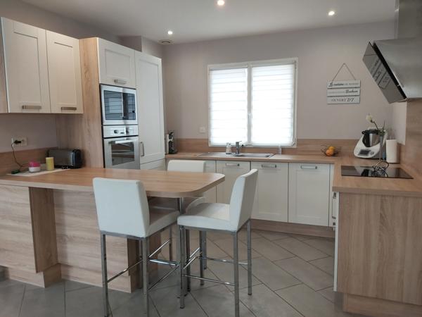 plain pied 3ch, garage, combles amenageables