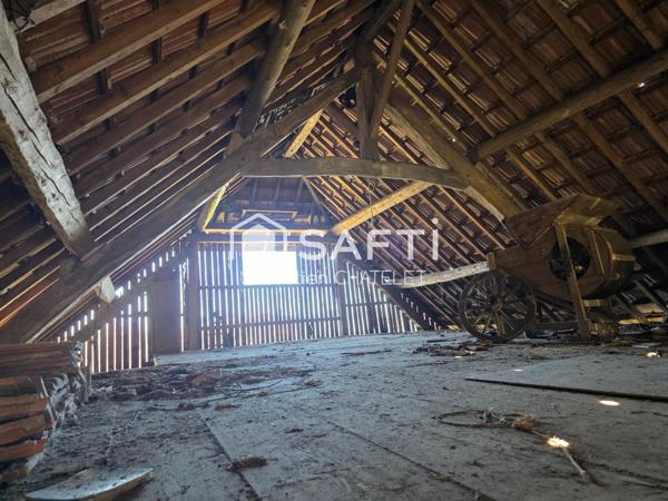 Grange en pierre à rénover, beau potentiel à Trévignin !