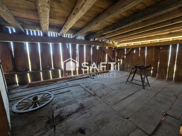 Grange en pierre à rénover, beau potentiel à Trévignin !