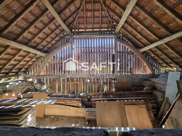 Grange en pierre à rénover, beau potentiel à Trévignin !