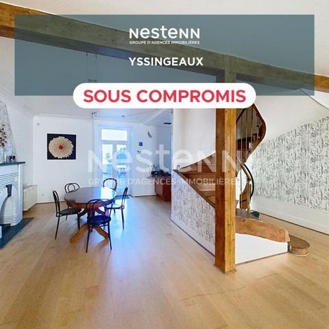 EXCLUSIVITE SOUS COMPROMIS Maison de ville centre Yssingeaux / 7 chambres terrain plus garage