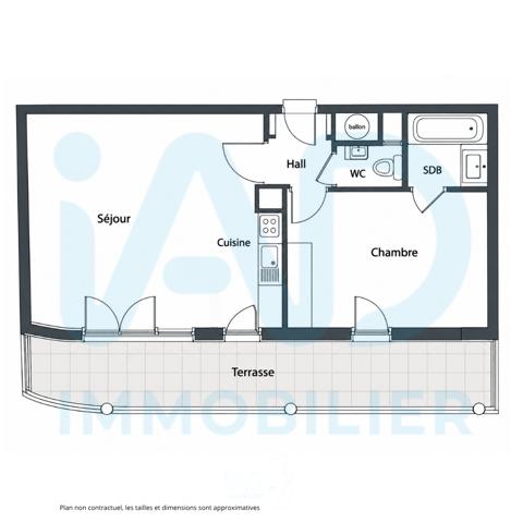 Appartement à vendre 2 pièces 42,7 m² Rouen