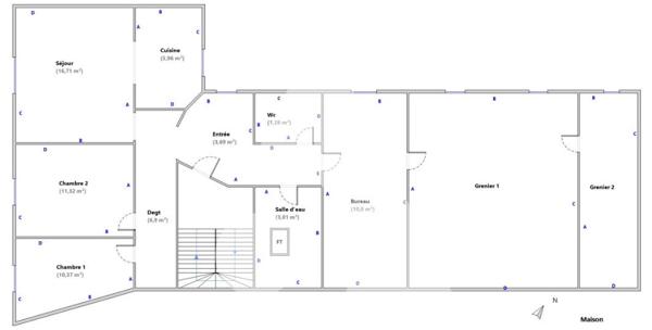 Immeuble de rapport 6 pièces 210 m2