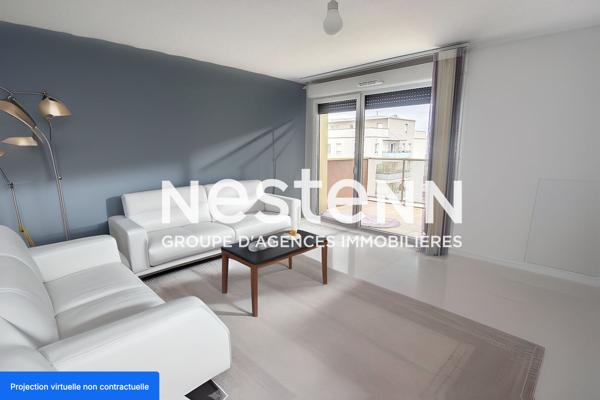 Appartement T4 Traversant Moderne et Récent - 3 chambres - Secteur Nouveau Terraillon - BRON 69500