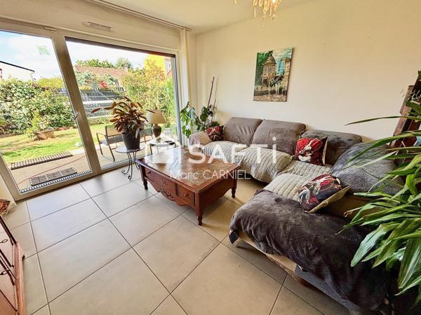 Appartement 70m2, jardin, terrasse, gar.decennale !
