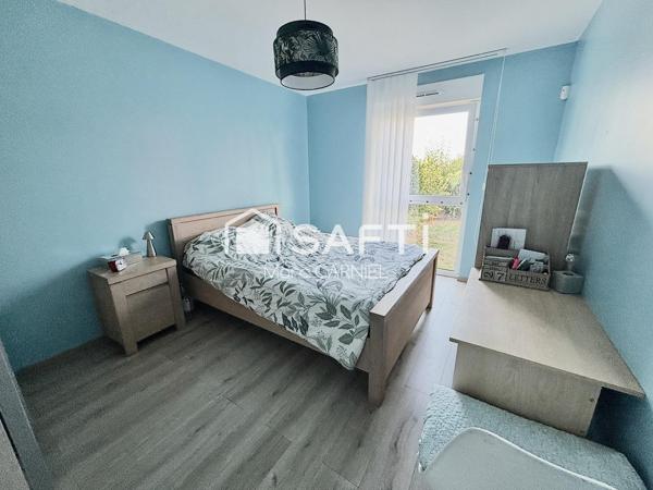 Appartement 70m2, jardin, terrasse, gar.decennale !