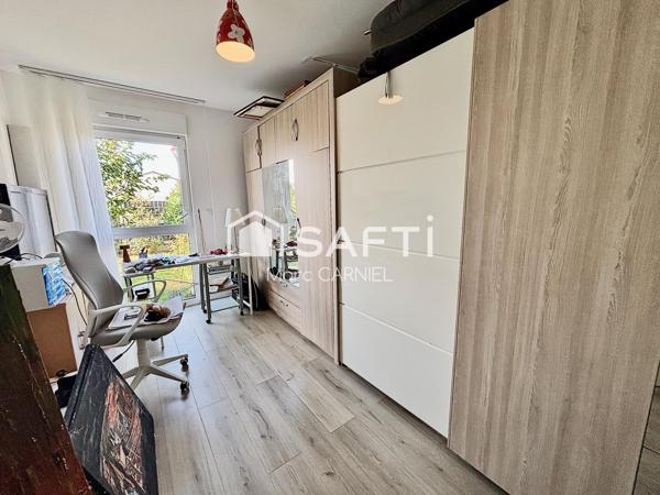 Appartement 70m2, jardin, terrasse, gar.decennale !