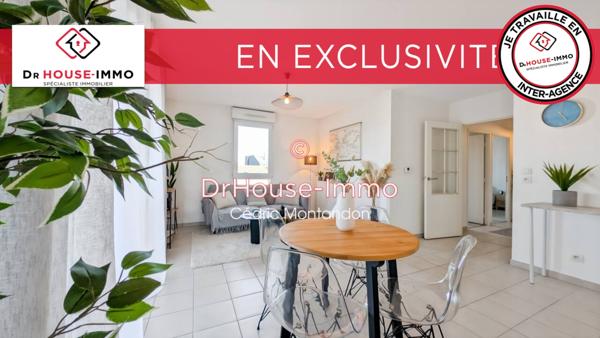 Appartement à vendre 3 pièces de 57 m²