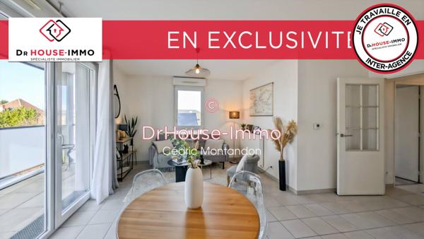 Appartement à vendre 3 pièces de 57 m²