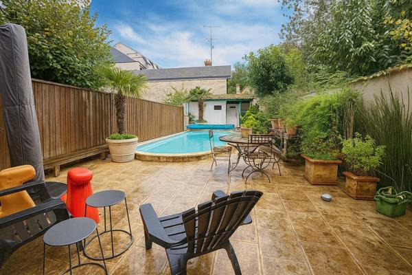 Maison de ville familiale - Quartier prisé - Hyper centre avec piscine Perigueux