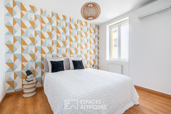 Maison-Loft à la rénovation contemporaine au calme avec patio privatif