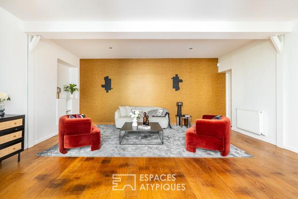 Maison-Loft à la rénovation contemporaine au calme avec patio privatif