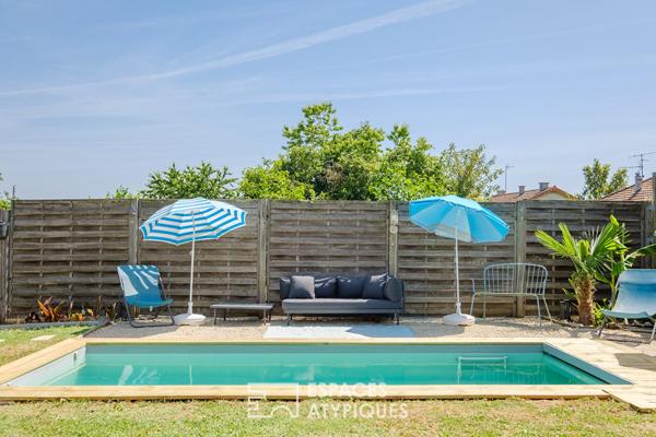 Maison de charme avec piscine aux portes de Poitiers