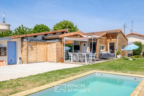 Maison de charme avec piscine aux portes de Poitiers